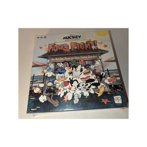 Disney Mickey and Friends Food Fight Dash to Toss Those Snacks Game Sealed